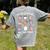 It’s Okay To Feel All The Feels Special Ed Teacher Halloween Women's Comfort Colors T-Shirt Back Print Grey