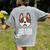 Just a Girl Who Loves Boston Terriers Women's Comfort Colors T-Shirt Back Print Grey