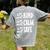 Be Kind Be Calm Be Safe Awareness For Teachers For Men Women Kids Women's Comfort Colors T-Shirt Back Print Grey Be Kind Be Calm Be Safe Awareness For Teachers For Men Women Kids Women's Comfort Colors T-Shirt Back Print Grey