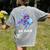 Be Kind Rainbow Fish Teacher Life Teaching Back To School Women's Comfort Colors T-Shirt Back Print Grey Be Kind Rainbow Fish Teacher Life Teaching Back To School Women's Comfort Colors T-Shirt Back Print Grey