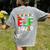 Kindergarten ELF Squad Christmas ELF Student Teacher Men Women Kids Women's Comfort Colors T-Shirt Back Print Grey