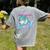 Kindergarten Teacher Dolphin Ocean Life Teaching Team Spirit Women's Comfort Colors T-Shirt Back Print Grey Kindergarten Teacher Dolphin Ocean Life Teaching Team Spirit Women's Comfort Colors T-Shirt Back Print Grey