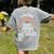 Kindergarten Teacher Tiny Humans Pre-School Teacher Women's Comfort Colors T-Shirt Back Print Grey Kindergarten Teacher Tiny Humans Pre-School Teacher Women's Comfort Colors T-Shirt Back Print Grey