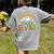 Kindergarten Zoo Field Trip Squad Matching Teacher Students Women's Comfort Colors T-Shirt Back Print Grey