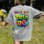 Let The Games Begin Fourth Grade Field Day 2025 Teacher Kid Women's Comfort Colors T-Shirt Back Print Grey