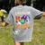 Librarian Boo Crew Teacher Student Halloween Costume Women's Comfort Colors T-Shirt Back Print Grey Librarian Boo Crew Teacher Student Halloween Costume Women's Comfort Colors T-Shirt Back Print Grey