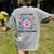 Little Miss Stem Teacher Women's Comfort Colors T-Shirt Back Print Grey