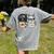 Llama Shirt English Teacher School Student ESL Joke Women's Comfort Colors T-Shirt Back Print Grey