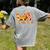 Love First Grade Happy Fall Thanksgiving Women 1st Teacher Women's Comfort Colors T-Shirt Back Print Grey Love First Grade Happy Fall Thanksgiving Women 1st Teacher Women's Comfort Colors T-Shirt Back Print Grey