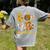 LOVE Pre-K Pumpkin Teacher Student Halloween Costume Women's Comfort Colors T-Shirt Back Print Grey LOVE Pre-K Pumpkin Teacher Student Halloween Costume Women's Comfort Colors T-Shirt Back Print Grey