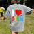 I Love STEM Student Teacher 1st Day Of School Back To School Women's Comfort Colors T-Shirt Back Print Grey