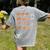Math Number Thanksgiving Count Answer Pie Turkey Teacher Women's Comfort Colors T-Shirt Back Print Grey