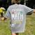 Math Teacher Dinosaurs Didn't Learn Math Mathematics Women's Comfort Colors T-Shirt Back Print Grey