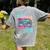 Middle School Is My Jam Cute Teacher Shirt 80's 90's Styl Women's Comfort Colors T-Shirt Back Print Grey
