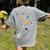 Neurodiversity Is Out Of This World Space Autism Teacher Women's Comfort Colors T-Shirt Back Print Grey