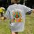 One Thankful Teacher Thanksgiving Turkey Cute Crayon Pencil Women's Comfort Colors T-Shirt Back Print Grey One Thankful Teacher Thanksgiving Turkey Cute Crayon Pencil Women's Comfort Colors T-Shirt Back Print Grey