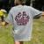 Panthers Paw Print Leopard Maroon Panther Pride Teacher Women's Comfort Colors T-Shirt Back Print Grey Panthers Paw Print Leopard Maroon Panther Pride Teacher Women's Comfort Colors T-Shirt Back Print Grey