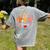 Parents Teacher Association Team Supporter PTA Treasurer For Men Women Girls Kids Women's Comfort Colors T-Shirt Back Print Grey