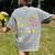Play Is Learning Design T Designs For Teachers Preschool Women's Comfort Colors T-Shirt Back Print Grey Play Is Learning Design T Designs For Teachers Preschool Women's Comfort Colors T-Shirt Back Print Grey