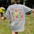 Play Is Learning Teacher First Day Of School Back To School Women's Comfort Colors T-Shirt Back Print Grey