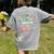 Pre-K Where The Adventure Begins Preschool Teachers Students Women's Comfort Colors T-Shirt Back Print Grey