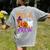 Pre-K Boo Crew Teacher Student Halloween Costume Women's Comfort Colors T-Shirt Back Print Grey Pre-K Boo Crew Teacher Student Halloween Costume Women's Comfort Colors T-Shirt Back Print Grey