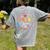 Pre-K Crew 1st Day Of School Preschool Teacher Women's Comfort Colors T-Shirt Back Print Grey Pre-K Crew 1st Day Of School Preschool Teacher Women's Comfort Colors T-Shirt Back Print Grey