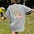 Pre-K Dream Team Back To School Teacher Flower Women's Comfort Colors T-Shirt Back Print Grey Pre-K Dream Team Back To School Teacher Flower Women's Comfort Colors T-Shirt Back Print Grey