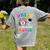 Pre-K Student Teacher Astronaut Space Back To School Women's Comfort Colors T-Shirt Back Print Grey Pre-K Student Teacher Astronaut Space Back To School Women's Comfort Colors T-Shirt Back Print Grey