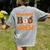 Preschool Boo Crew Halloween Teachers Students Costume Women's Comfort Colors T-Shirt Back Print Grey