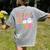 Preschool Boo Crew Preschool Teacher Student Halloween Women's Comfort Colors T-Shirt Back Print Grey Preschool Boo Crew Preschool Teacher Student Halloween Women's Comfort Colors T-Shirt Back Print Grey