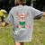 Preschool Crew Xmas Reindeer Teacher Student Christmas Women's Comfort Colors T-Shirt Back Print Grey Preschool Crew Xmas Reindeer Teacher Student Christmas Women's Comfort Colors T-Shirt Back Print Grey
