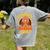 Preschool Gobble Squad Cute Turkey Thanksgiving Teacher Women's Comfort Colors T-Shirt Back Print Grey Preschool Gobble Squad Cute Turkey Thanksgiving Teacher Women's Comfort Colors T-Shirt Back Print Grey