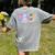 Preschool Squad Team Pre-K Crew Back To School Teacher Women's Comfort Colors T-Shirt Back Print Grey Preschool Squad Team Pre-K Crew Back To School Teacher Women's Comfort Colors T-Shirt Back Print Grey