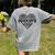 Principal Heart Life School Principal Teacher Appreciation Women's Comfort Colors T-Shirt Back Print Grey