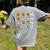 Pumpkin Ghost Equation Math Teacher Halloween Costume Women's Comfort Colors T-Shirt Back Print Grey Pumpkin Ghost Equation Math Teacher Halloween Costume Women's Comfort Colors T-Shirt Back Print Grey