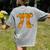 Pumpkin Pi Math Teacher Halloween Costume Geometry Women's Comfort Colors T-Shirt Back Print Grey Pumpkin Pi Math Teacher Halloween Costume Geometry Women's Comfort Colors T-Shirt Back Print Grey