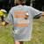 Pumpkin Spice Gives Me Teacher Powers Fall Thanksgiving Men Women Women's Comfort Colors T-Shirt Back Print Grey