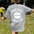 Red For Ed 2019 Support Teachers Support Kids Teacher Women's Comfort Colors T-Shirt Back Print Grey