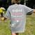 Retired Teachers Make The Best Nanas Cute G Ma Nana Grandma Women's Comfort Colors T-Shirt Back Print Grey