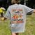 Retro Fall In Love With Learning Autumn Pumpkin Teacher Kids Women's Comfort Colors T-Shirt Back Print Grey Retro Fall In Love With Learning Autumn Pumpkin Teacher Kids Women's Comfort Colors T-Shirt Back Print Grey