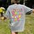 Retro Welcome Back To School Teacher Appreciation Boys Girls Women's Comfort Colors T-Shirt Back Print Grey Retro Welcome Back To School Teacher Appreciation Boys Girls Women's Comfort Colors T-Shirt Back Print Grey
