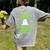 Scary Physical Education Ed Teacher Costume Halloween Easy Women's Comfort Colors T-Shirt Back Print Grey