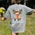 Science Teacher Squad Reindeer Christmas Teacher Xmas Lights For Men Women Women's Comfort Colors T-Shirt Back Print Grey Science Teacher Squad Reindeer Christmas Teacher Xmas Lights For Men Women Women's Comfort Colors T-Shirt Back Print Grey