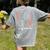 Second Grade Squad 2nd Grade Teacher Women Back To School Women's Comfort Colors T-Shirt Back Print Grey