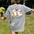 Silly Goose Spooky Teacher Halloween Cute Goosebumps Women's Comfort Colors T-Shirt Back Print Grey