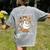Silly Goose Teachers Club Cozy Fall Teacher Women's Comfort Colors T-Shirt Back Print Grey Silly Goose Teachers Club Cozy Fall Teacher Women's Comfort Colors T-Shirt Back Print Grey