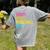 Sorry Can't Pickleball Bye Teacher Student Sport Women's Comfort Colors T-Shirt Back Print Grey