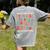 Spanish Teacher Maestra Hablar EspañOl Bilingual Teacher Women's Comfort Colors T-Shirt Back Print Grey