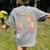 I Speak Toddler Teacher Pre-K Frist Day Back To School Women's Comfort Colors T-Shirt Back Print Grey I Speak Toddler Teacher Pre-K Frist Day Back To School Women's Comfort Colors T-Shirt Back Print Grey